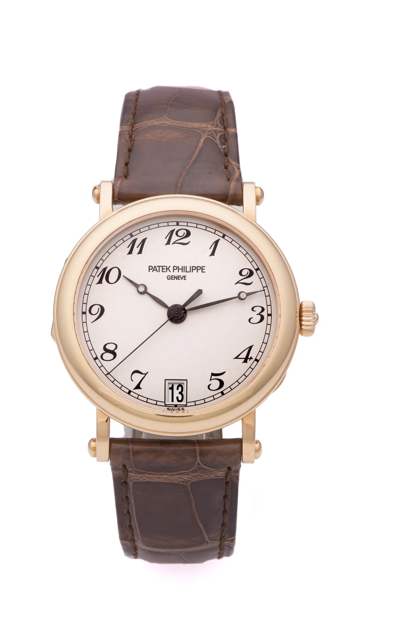 Patek Philippe Calatrava Officer 5053 35mm Rose gold Cream