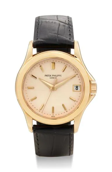 Patek Philippe Calatrava 5107 37mm Yellow gold Silver