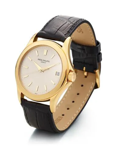 Patek Philippe Calatrava 5107 37mm Yellow gold Silver 3