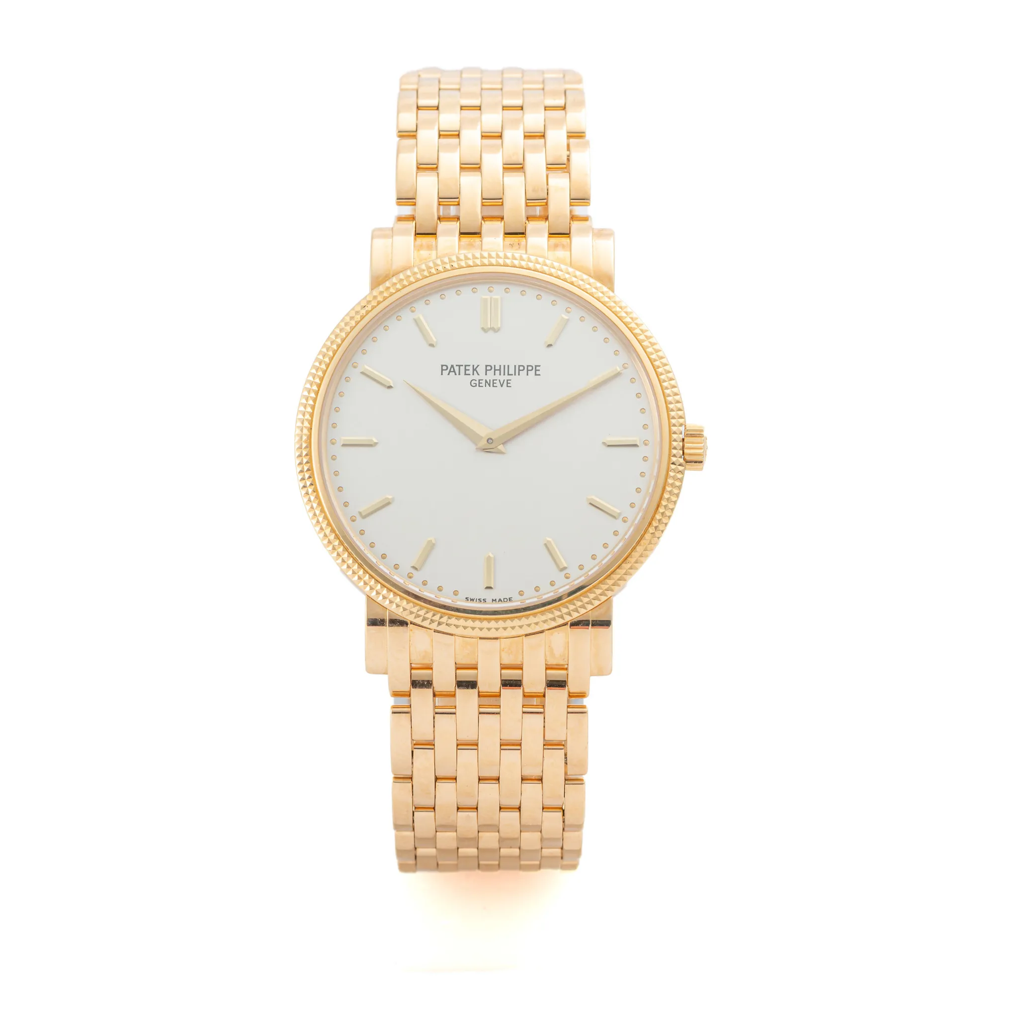 Patek Philippe Calatrava 5120/1J-001 35mm Yellow gold Silver 1