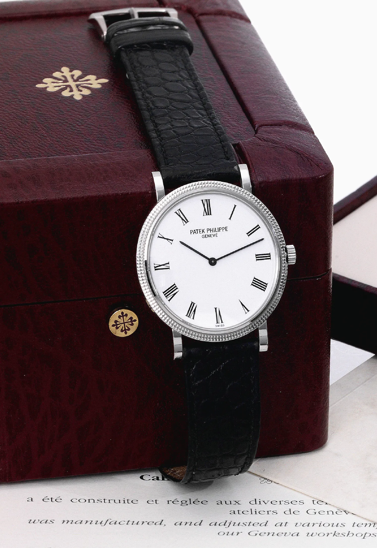 Patek Philippe Calatrava 5120G 35mm White gold White