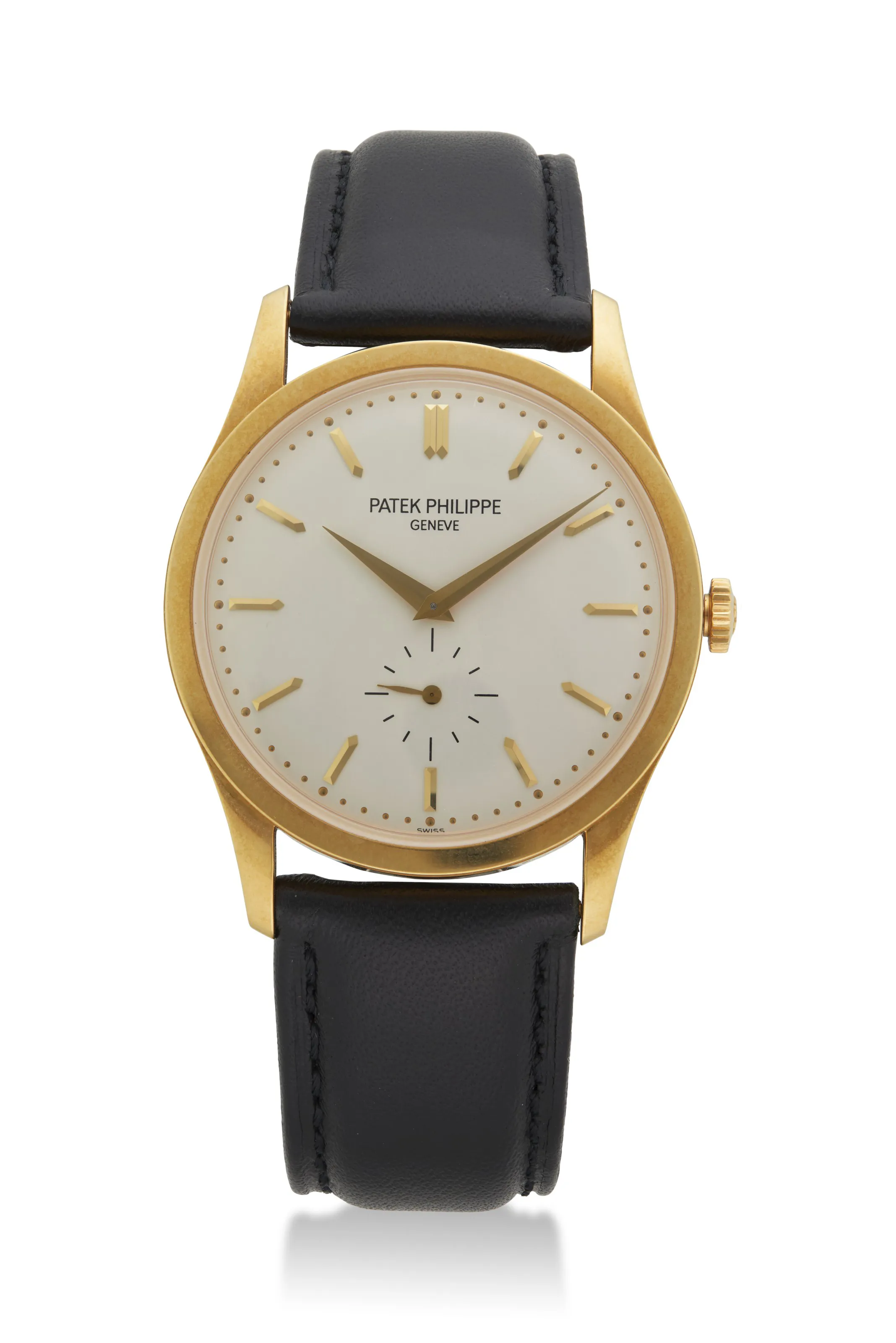 Patek Philippe Calatrava 5196j 37mm Yellow gold Silver