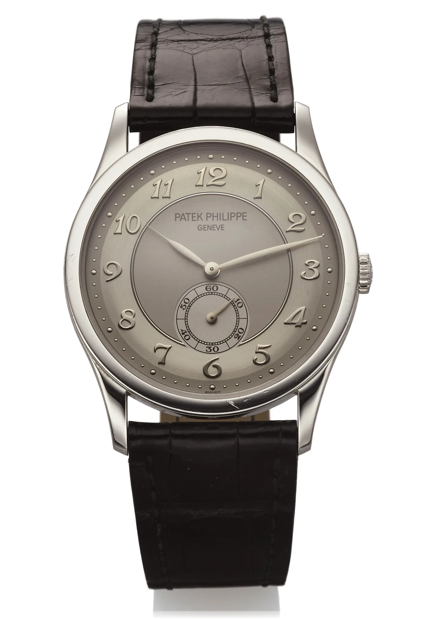 Patek Philippe Calatrava 5196P 37mm Platinum Silver