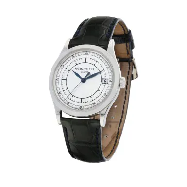 Patek Philippe Calatrava 5296 38mm White gold Silver 2