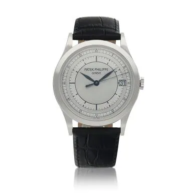 Patek Philippe Calatrava 5296G 38mm White gold Silver