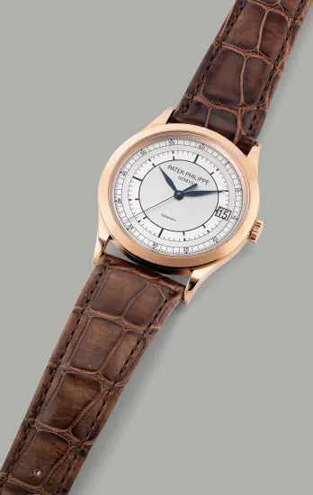 Patek Philippe Calatrava 5296R-001 38mm Rose gold Silver 5