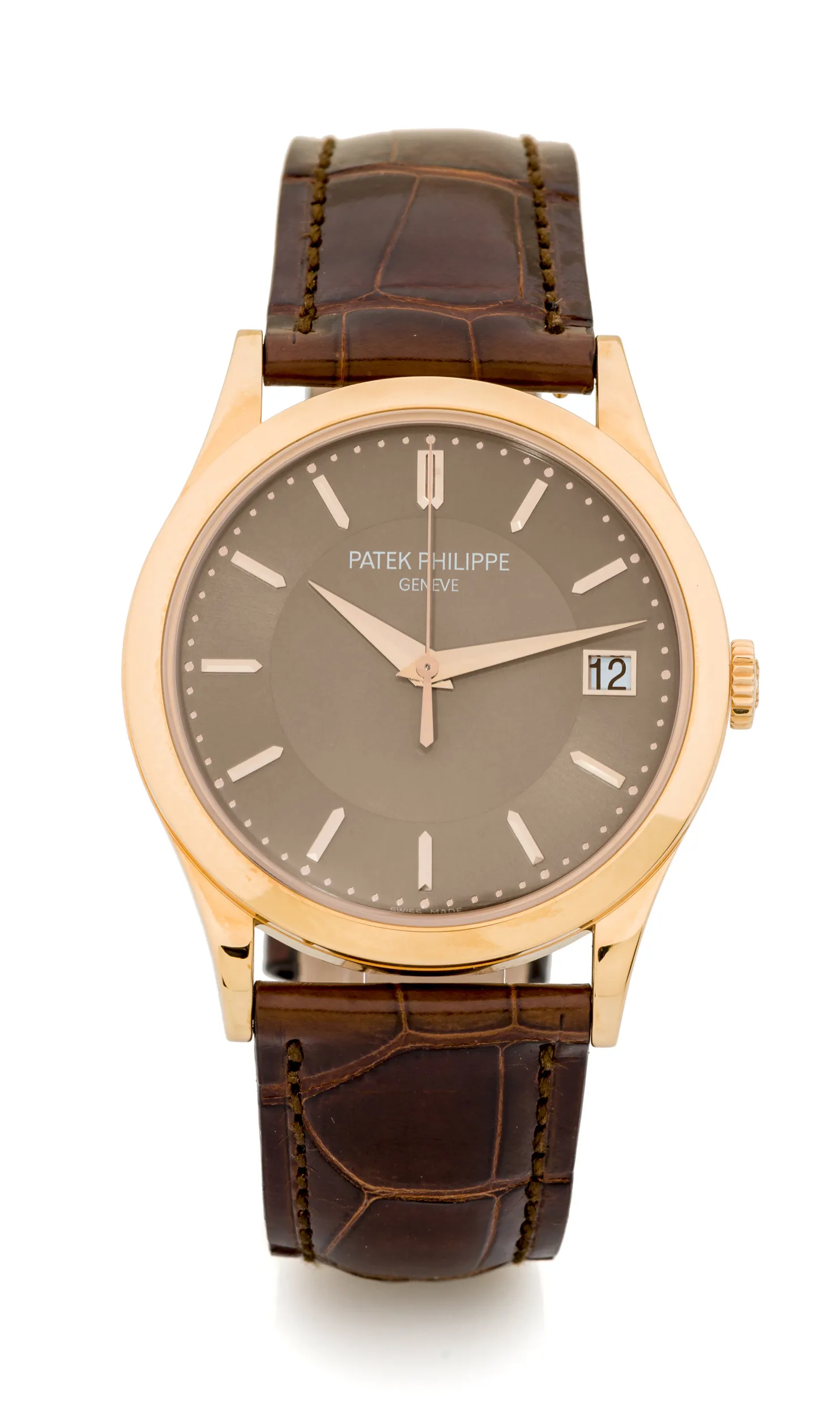 Patek Philippe Calatrava 5296r 38mm Yellow gold Brown