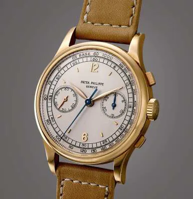 Patek Philippe Chronograph 530 36mm Rose gold Silver