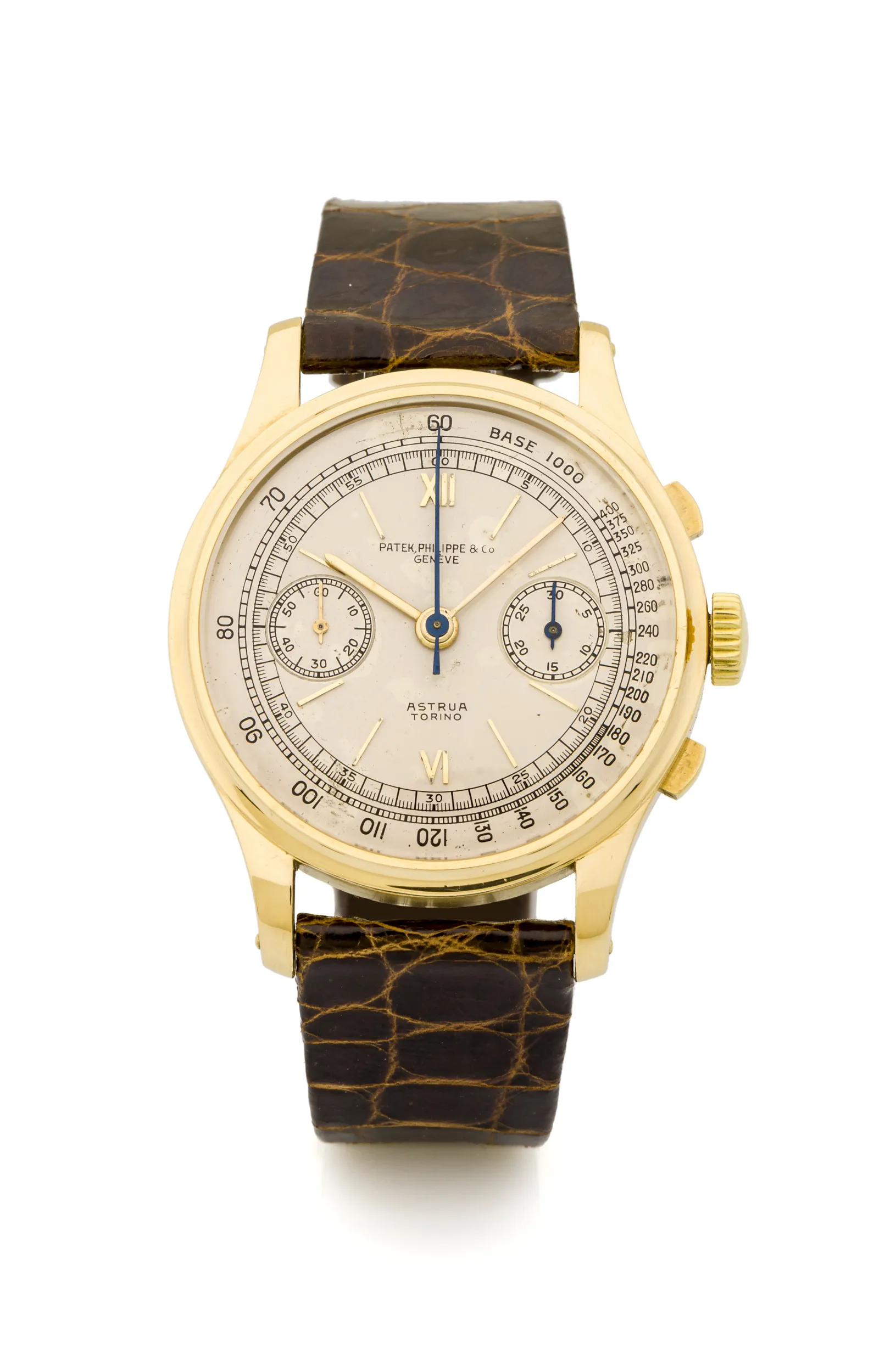 Patek Philippe Chronograph 530 36.5mm Yellow gold White