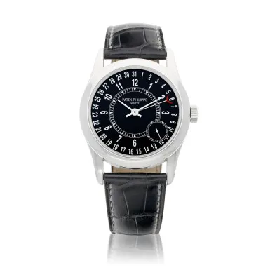 Patek Philippe Calatrava 6000 37mm White gold Black