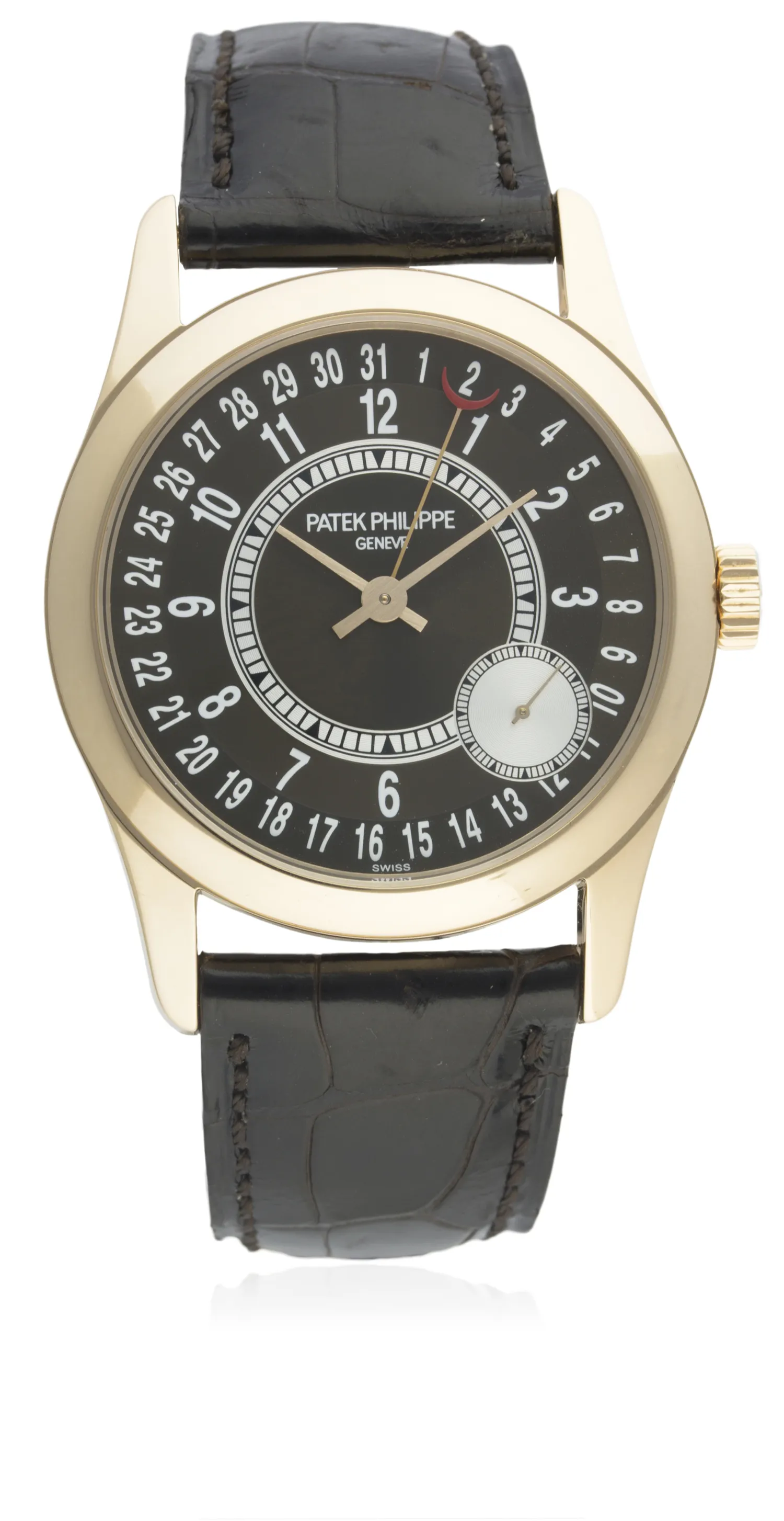 Patek Philippe Calatrava 6000R 37mm Rose gold Brown