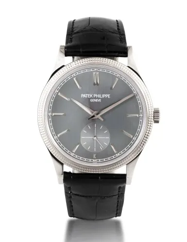 Patek Philippe Calatrava 6119G 39mm White gold Gray