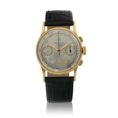 Patek Philippe Chronograph 130 33mm Yellow gold Silver