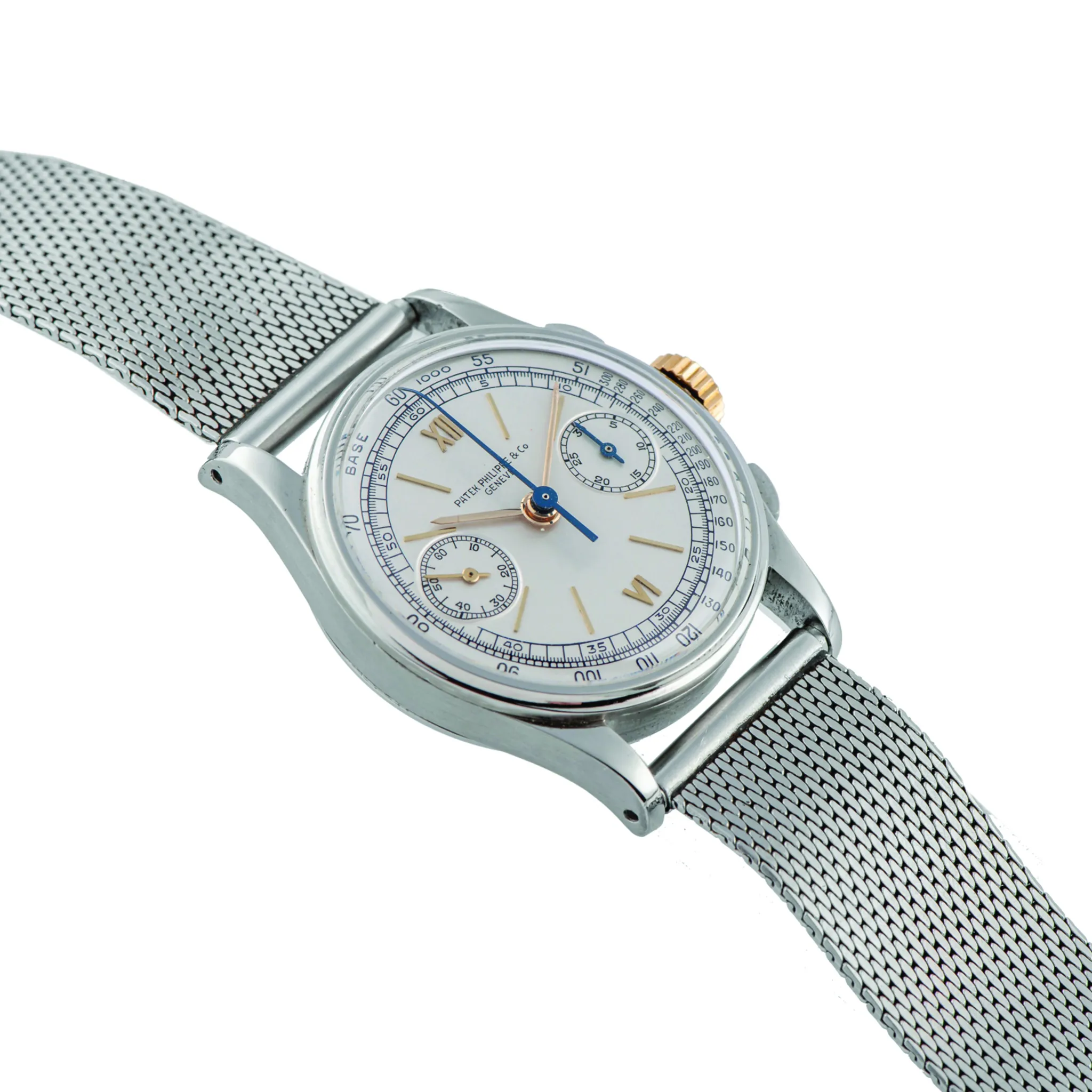 Patek Philippe Chronograph 130 41mm Stainless steel Silver