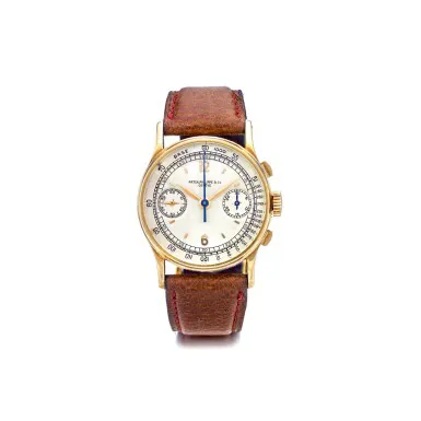 Patek Philippe Chronograph 130 33mm Yellow gold Silver