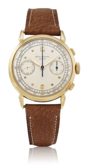 Patek Philippe Chronograph 1579 36mm Rose gold Silver