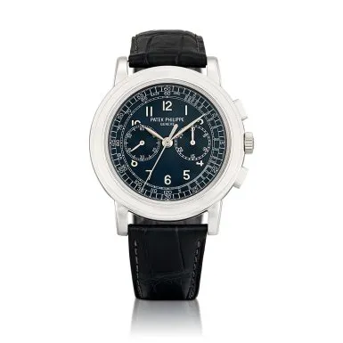 Patek Philippe Chronograph 5070 42mm Platinum Blue