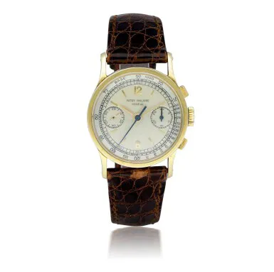 Patek Philippe Chronograph 533 33mm Yellow gold Silver