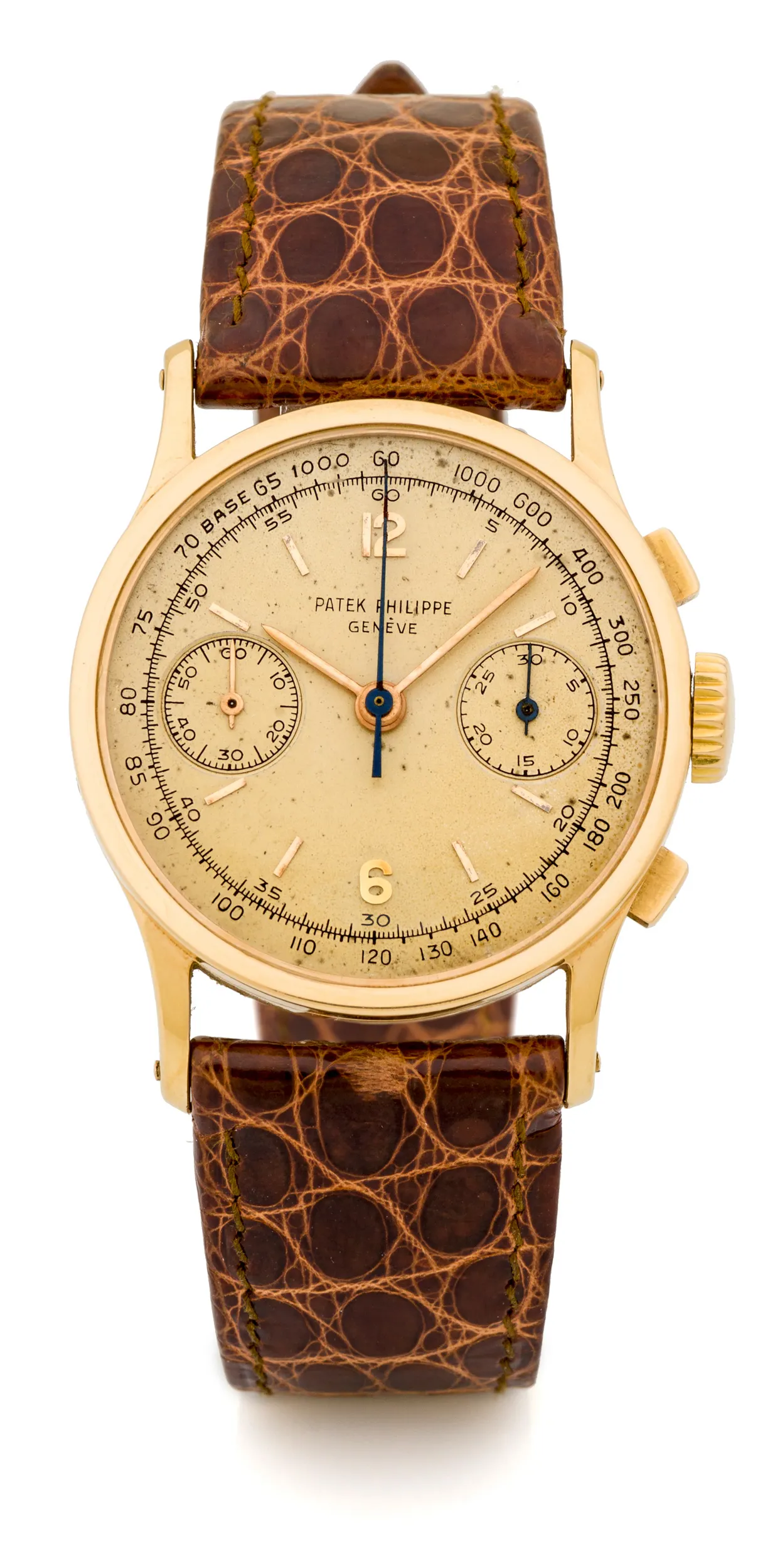 Patek Philippe Chronograph 533 33mm Yellow gold Champagne