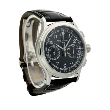 Patek Philippe Split-Seconds Chronograph 5370P-001 41mm Platinum Black 7