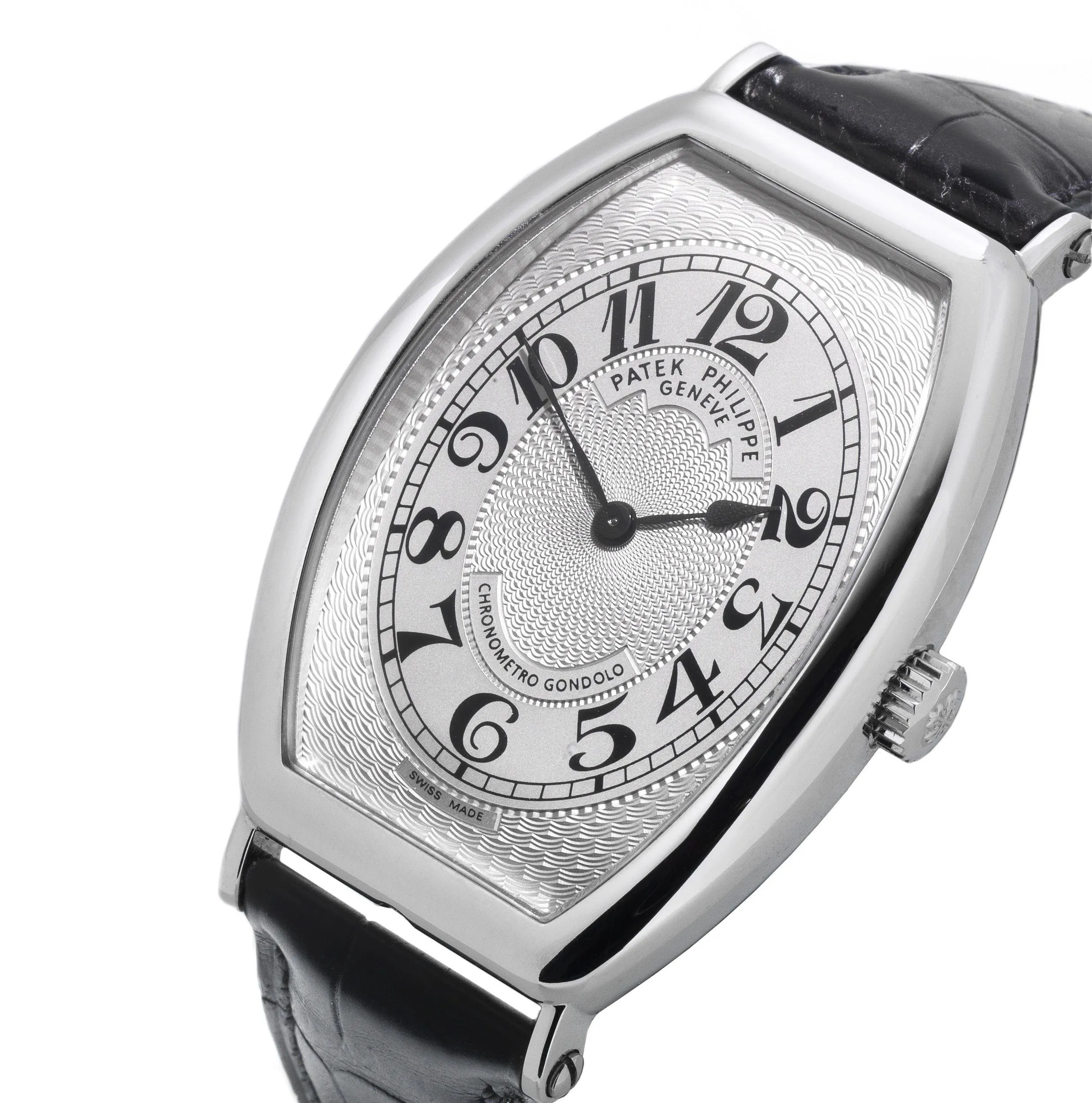 Patek Philippe Gondolo 5098P-001 32mm Platinum Silver