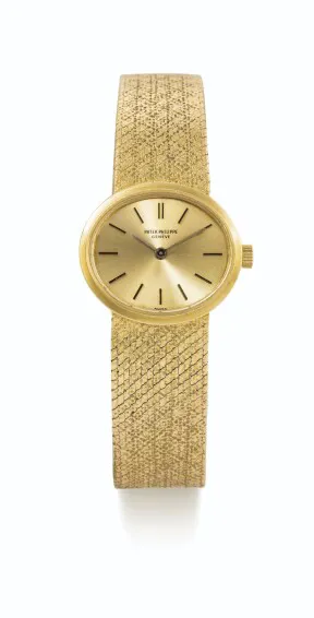 Patek Philippe Ellipse 3349 1 23mm Yellow gold Champagne