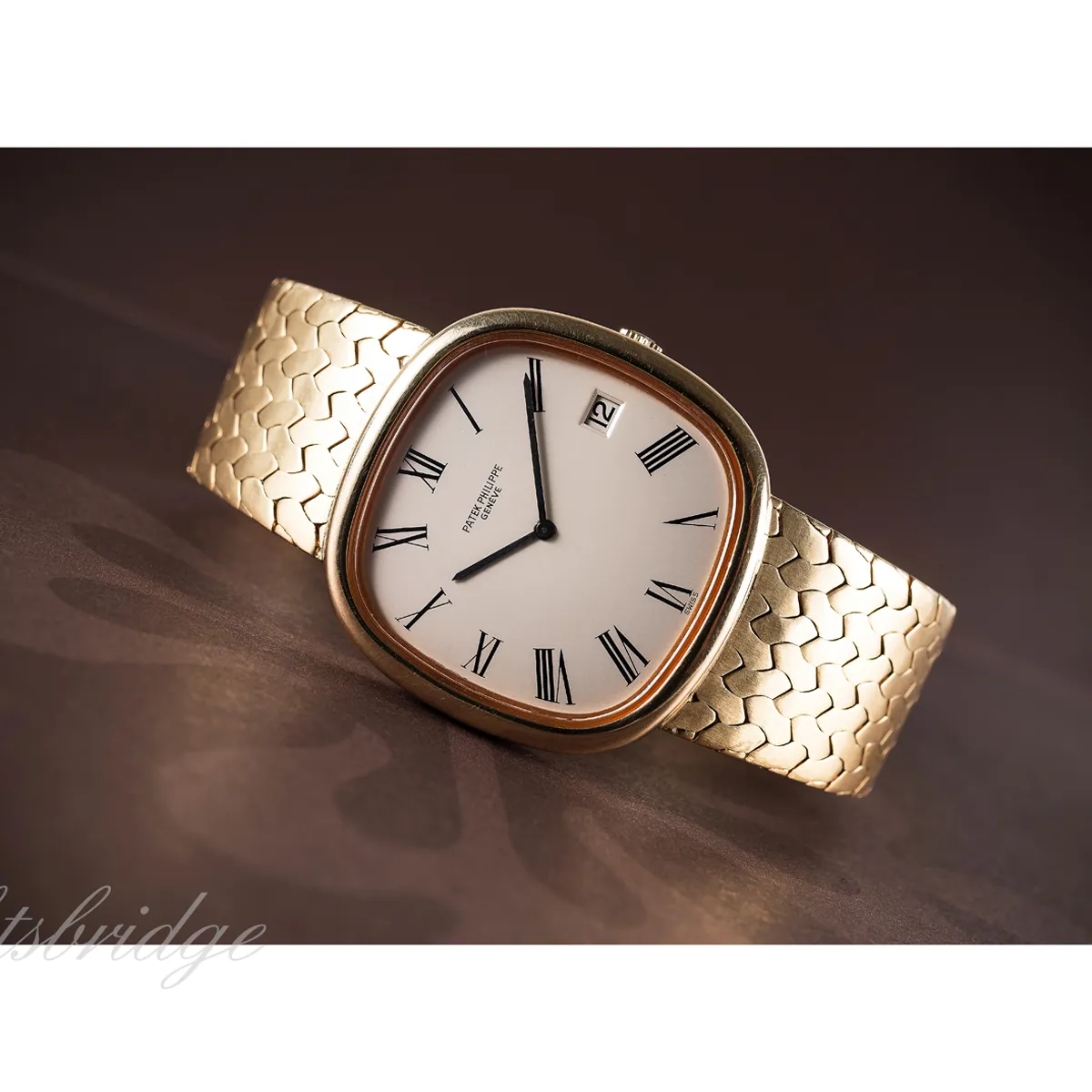 Patek Philippe Golden Ellipse 3604/1 36mm Yellow gold Silver 1