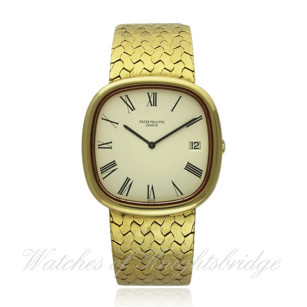 Patek Philippe Golden Ellipse 3604/1 36mm Yellow gold Silver