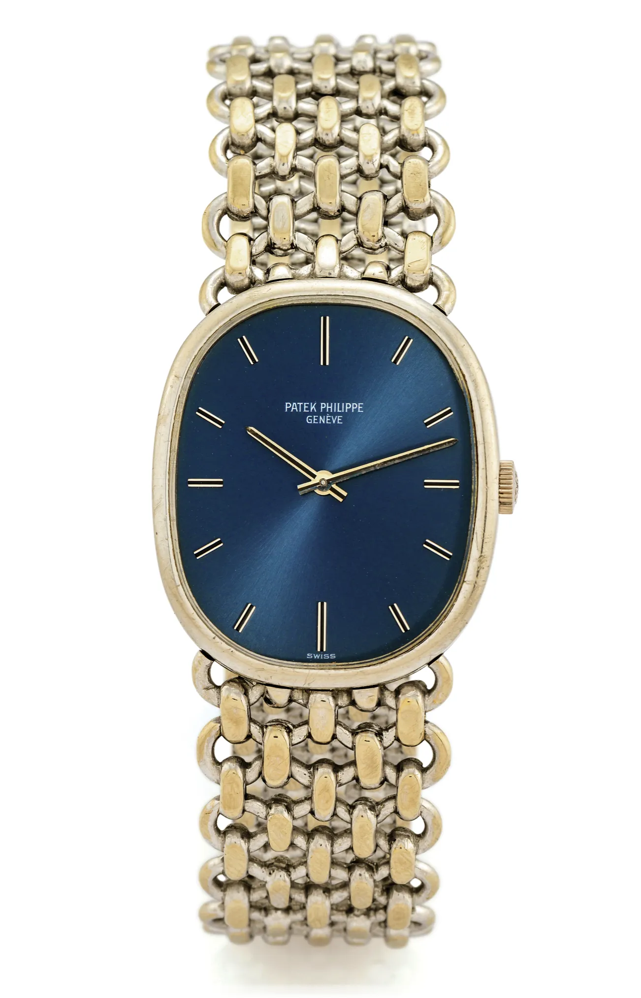 Patek Philippe Golden Ellipse 3648/1 32mm White gold Blue