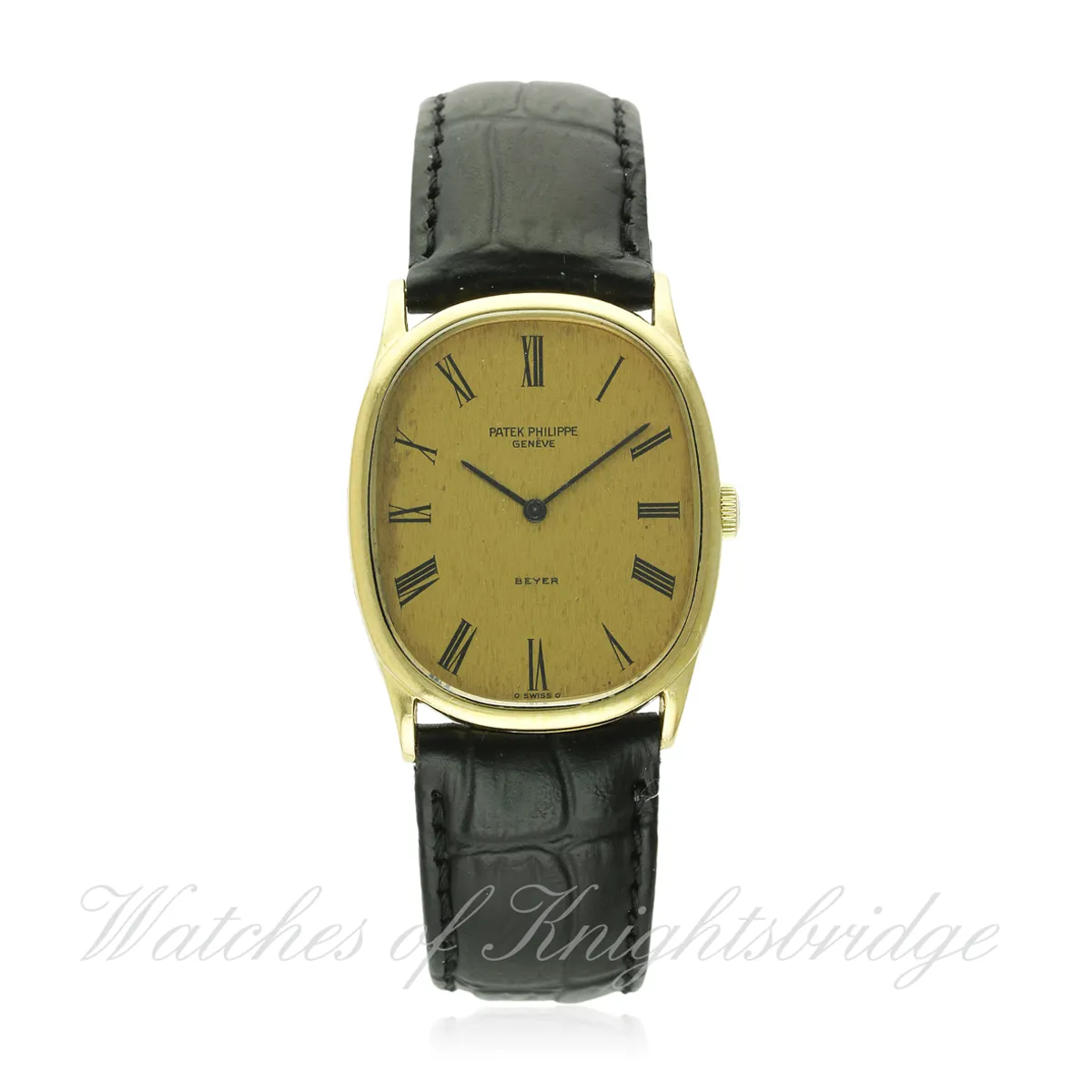 Patek Philippe Ellipse 3846 27mm Yellow gold Champagne