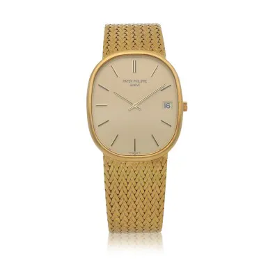 Patek Philippe Golden Ellipse 3605/1 33mm Yellow gold Champagne