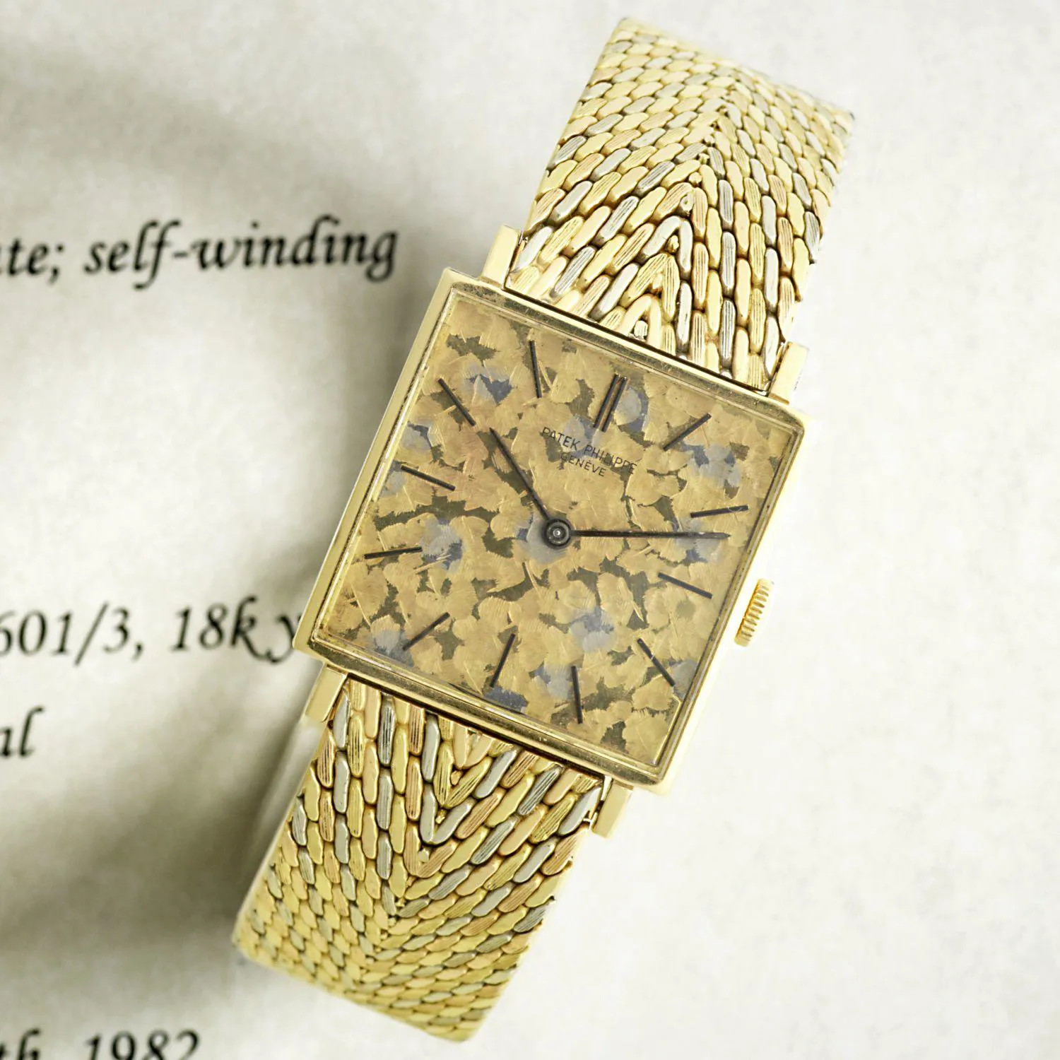 Patek Philippe Gondolo 3430 26mm Yellow gold Champagne