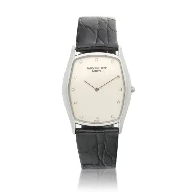 Patek Philippe Gondolo 3842 37mm Platinum Silver