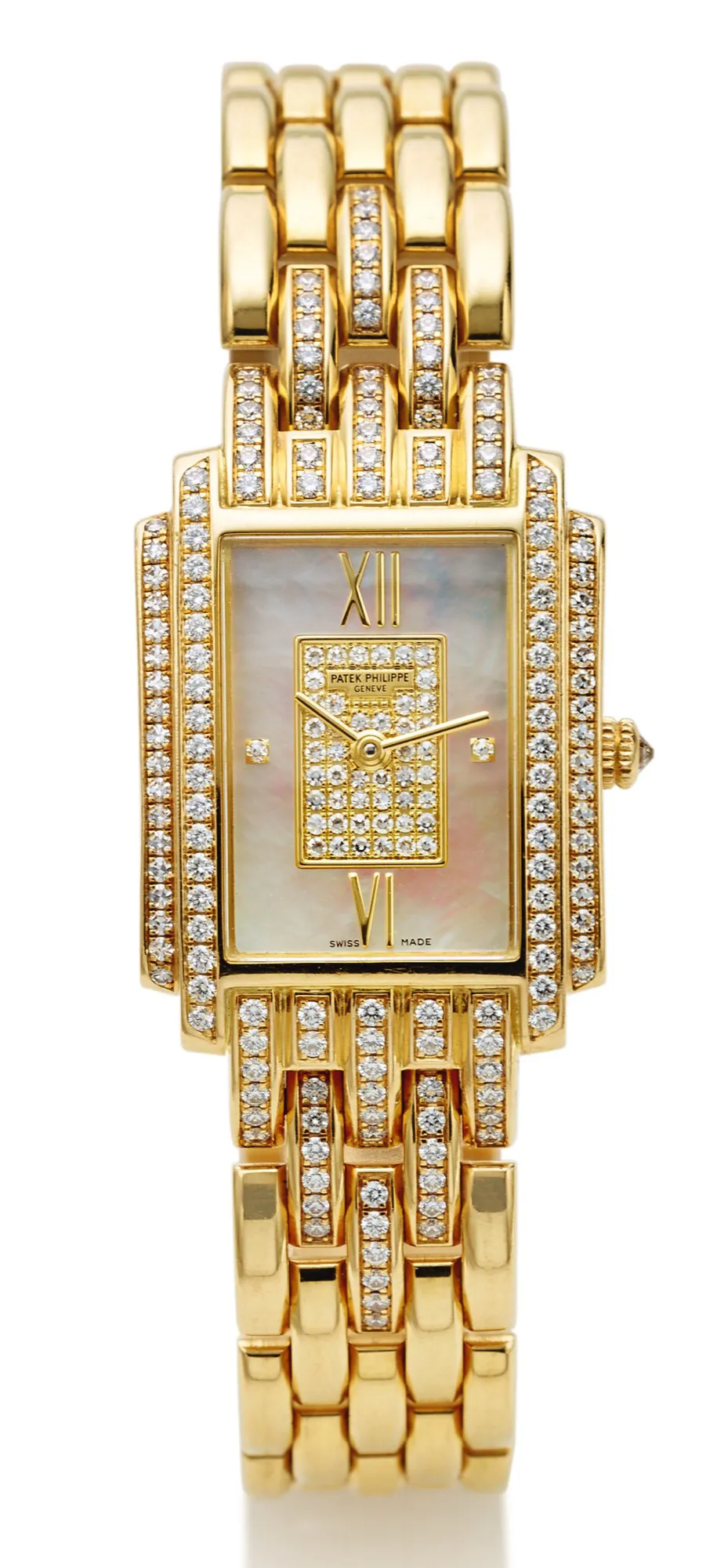 Patek Philippe Gondolo 4825/120 22mm Yellow gold Mother-of-pearl