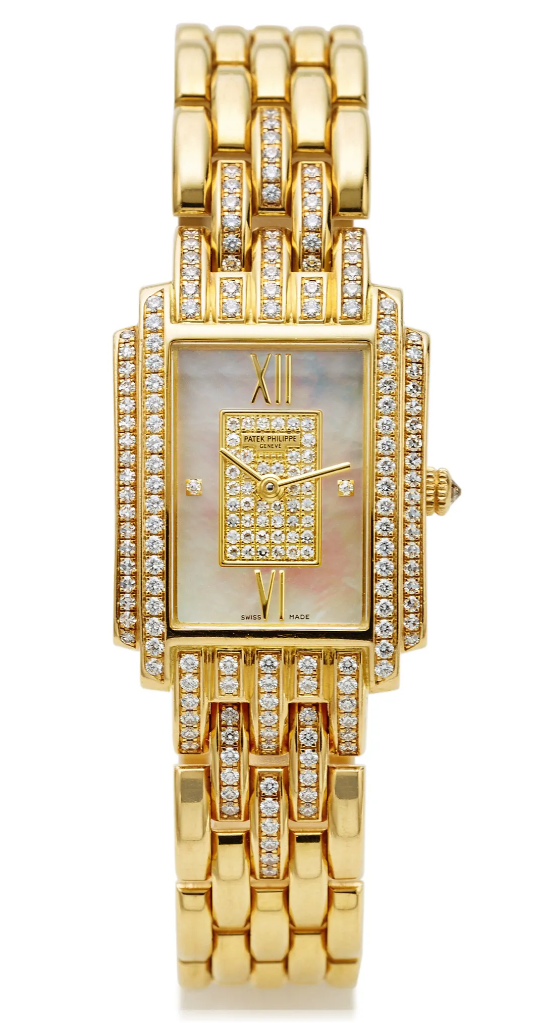 Patek Philippe Gondolo 4825/120 22mm Yellow gold Mother-of-pearl