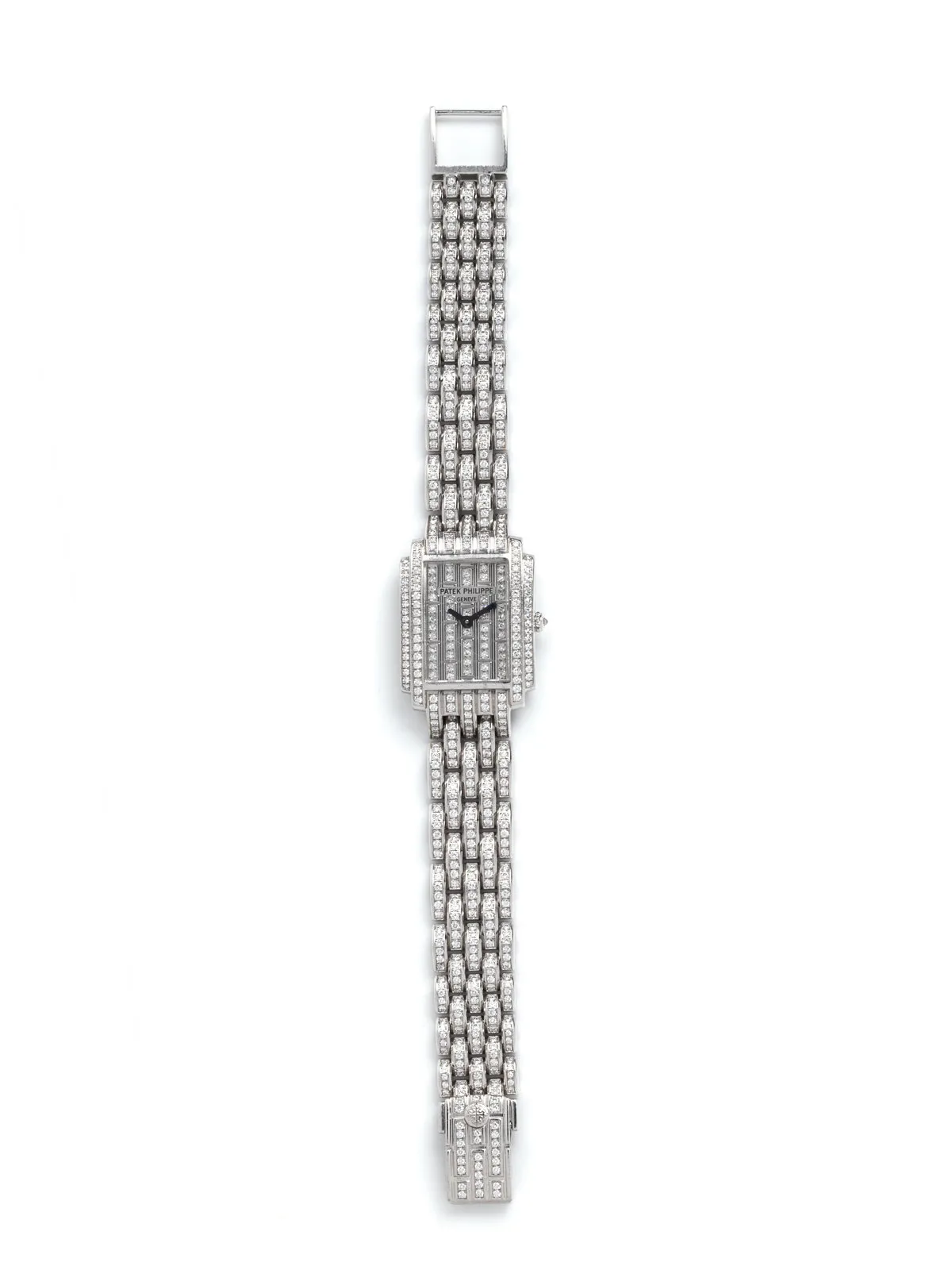 Patek Philippe Gondolo 4825/150W 28mm White gold Paved diamond