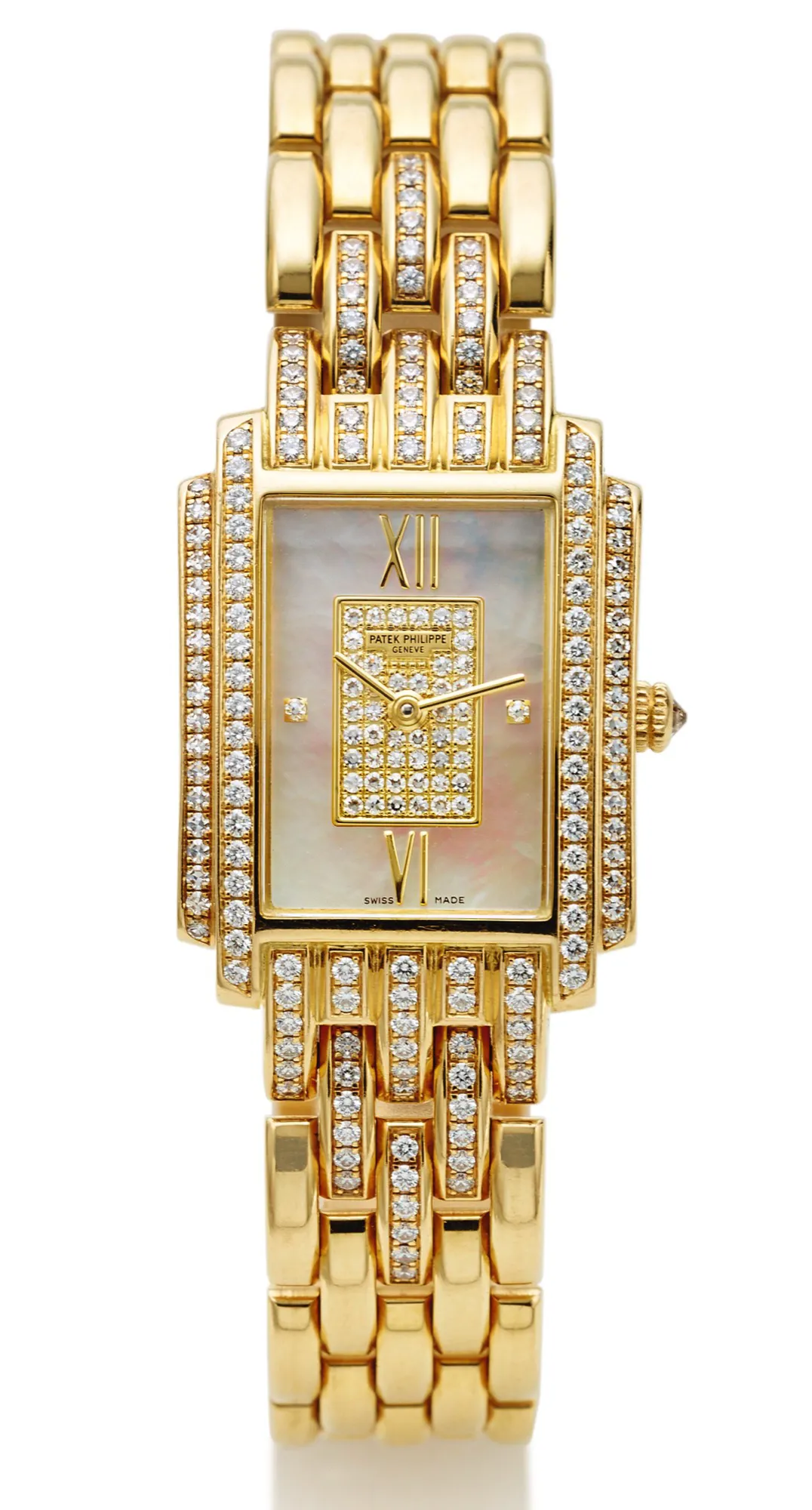 Patek Philippe Gondolo 4825 22mm Yellow gold Mother-of-pearl