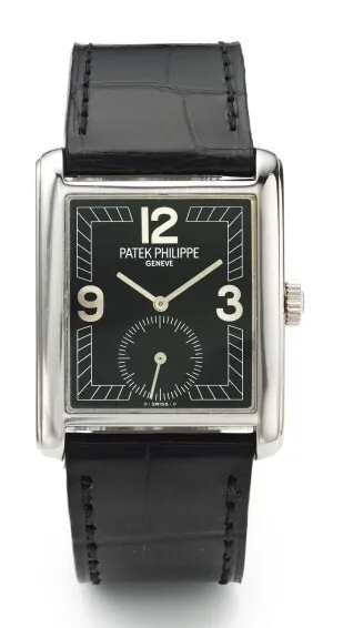 Patek Philippe Gondolo 5014 35mm White gold Black