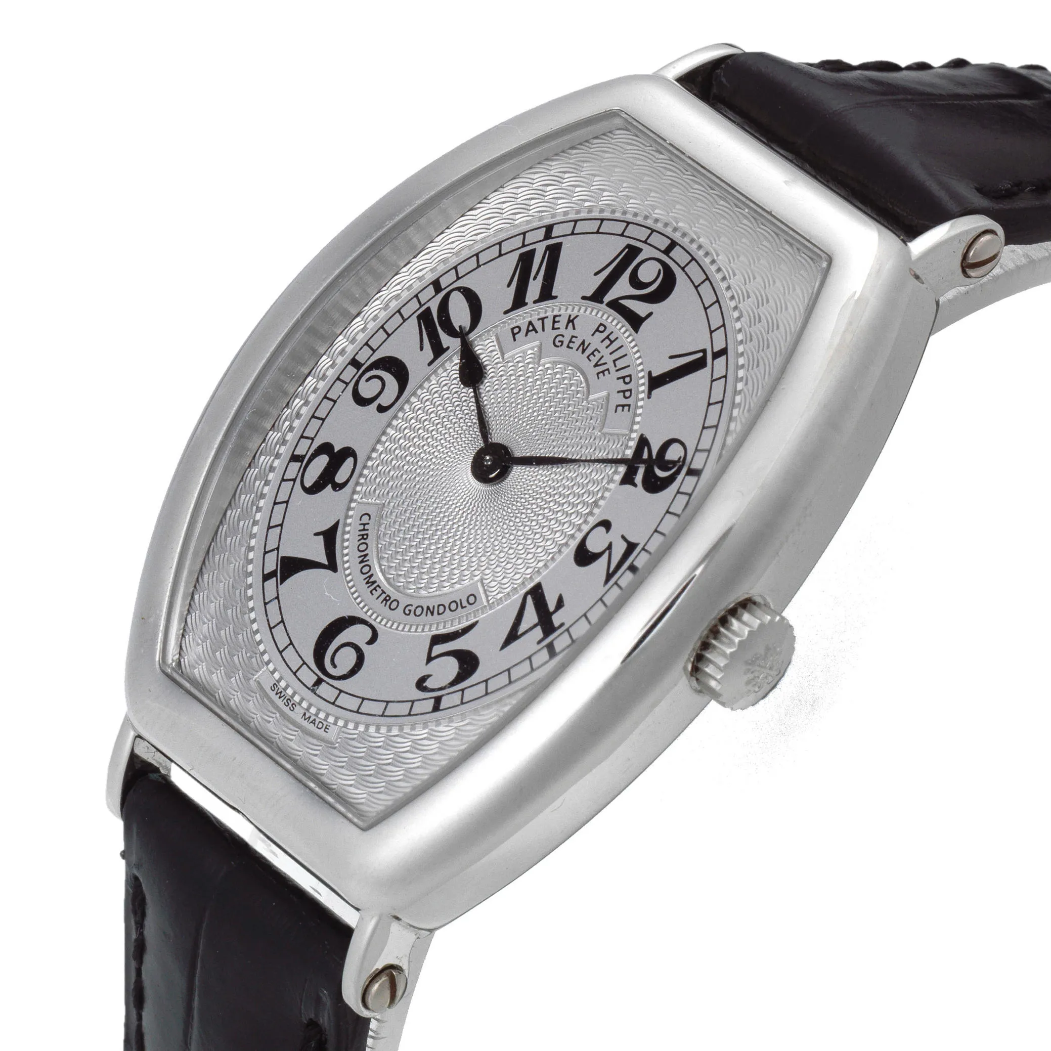 Patek Philippe Gondolo 5098P-001 42mm Platinum Silver