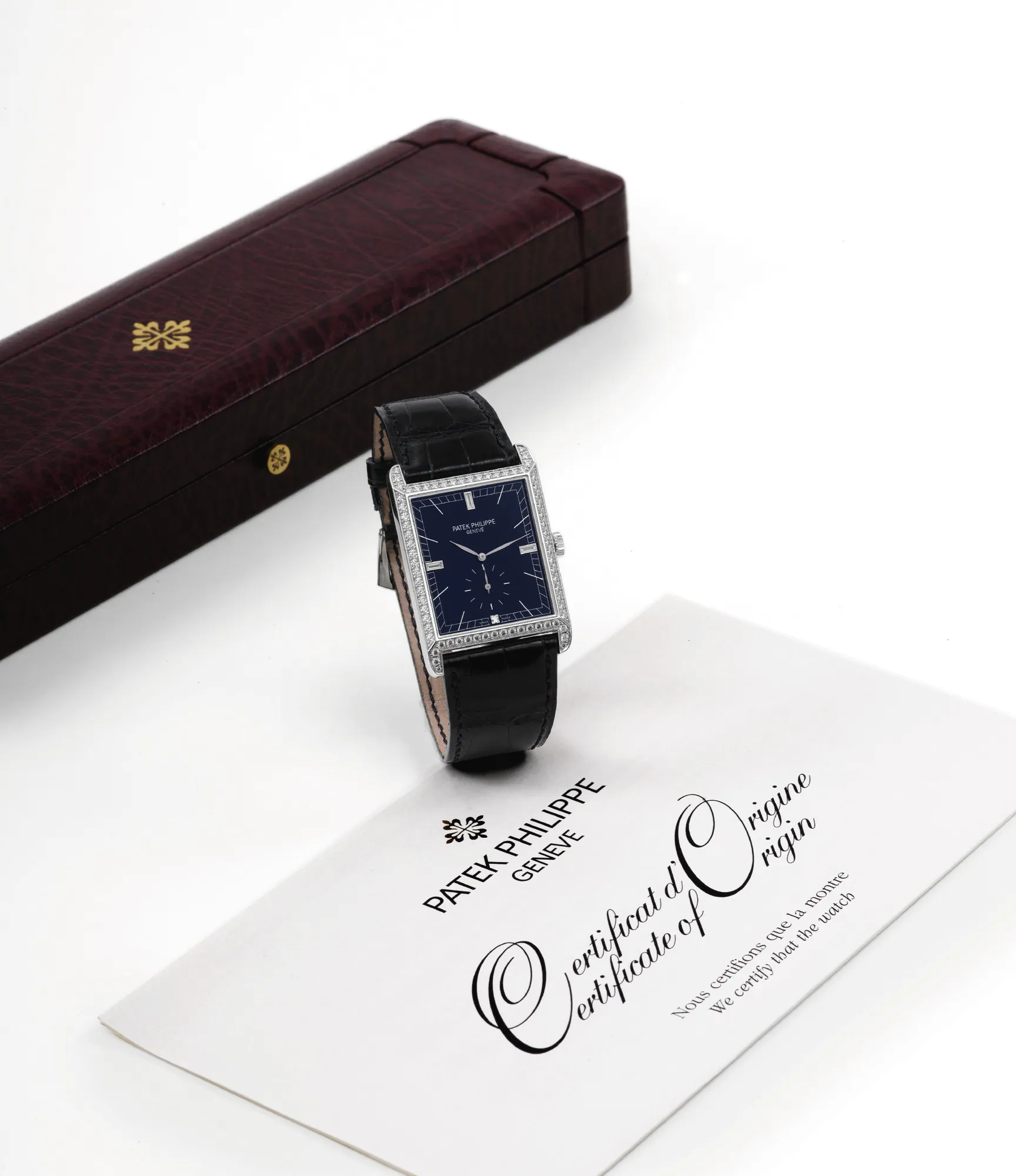 Patek Philippe Gondolo 5112G 30mm White gold Blue