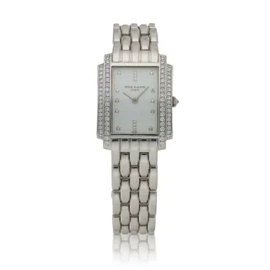 Patek Philippe Gondolo 4825/101G 22mm White gold and Diamond White