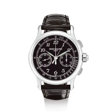 Patek Philippe Split-Seconds Chronograph 5370 41mm Platinum Black