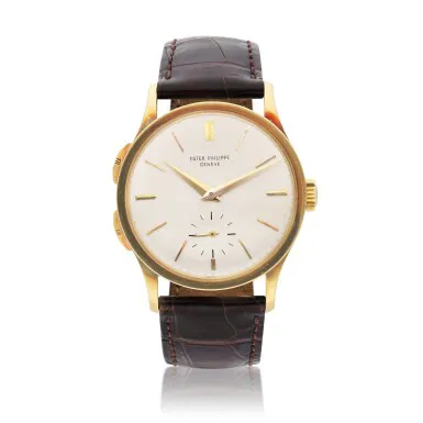 Patek Philippe Calatrava 2597 35mm Yellow gold Silver