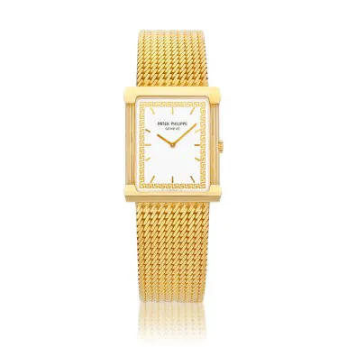 Patek Philippe Les Grecques 3775 30mm Yellow gold Silver