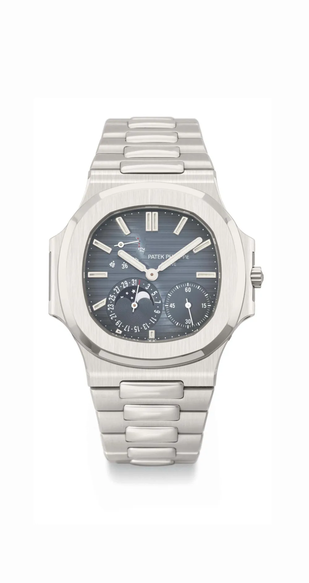 Patek Philippe Nautilus 3712/1 42mm Stainless steel Grey textured