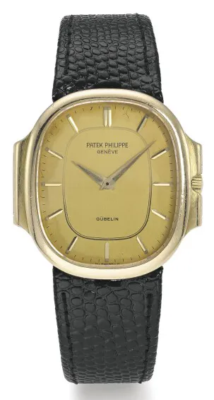 Patek Philippe Nautilus 3770 35.5mm Yellow gold Champagne