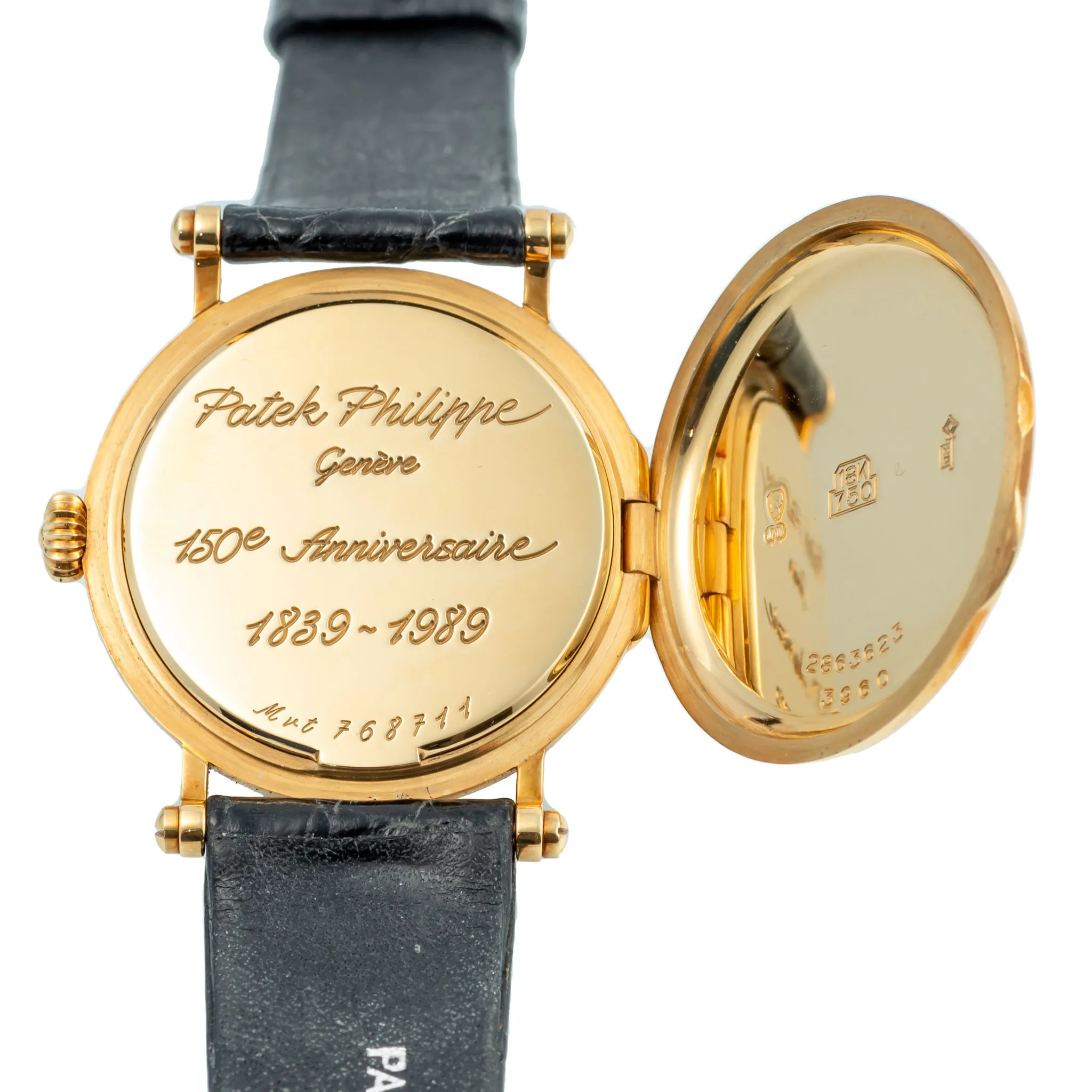 Patek Philippe Calatrava 3960 34mm Yellow gold White 2