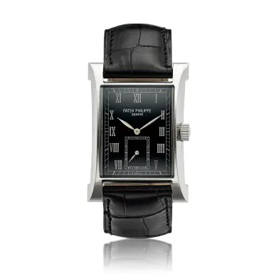 Patek Philippe Pagoda 5500 26.5mm Platinum Black