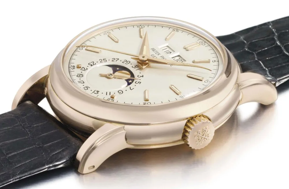 Patek Philippe Perpetual Calendar 2438/1 37mm Rose gold Silvered matte