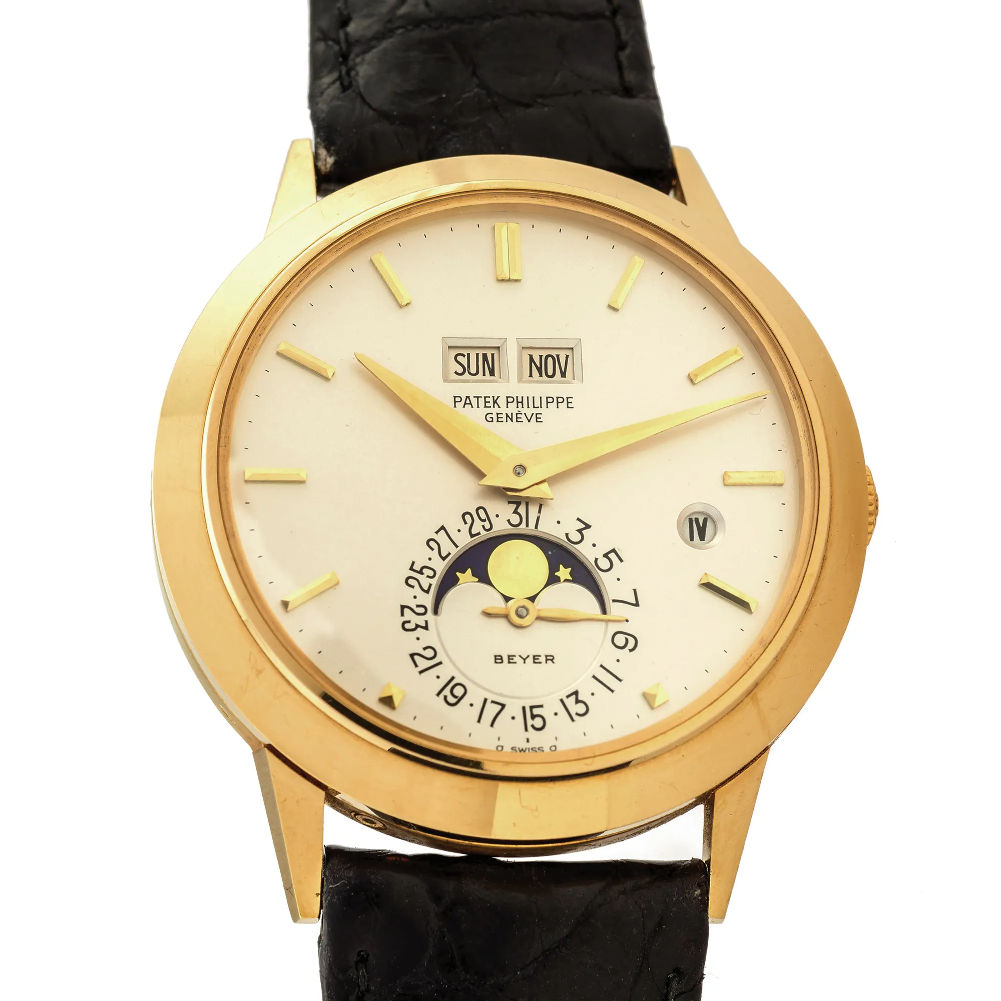 Patek Philippe Grand Complications 3450 38mm Yellow gold Silver